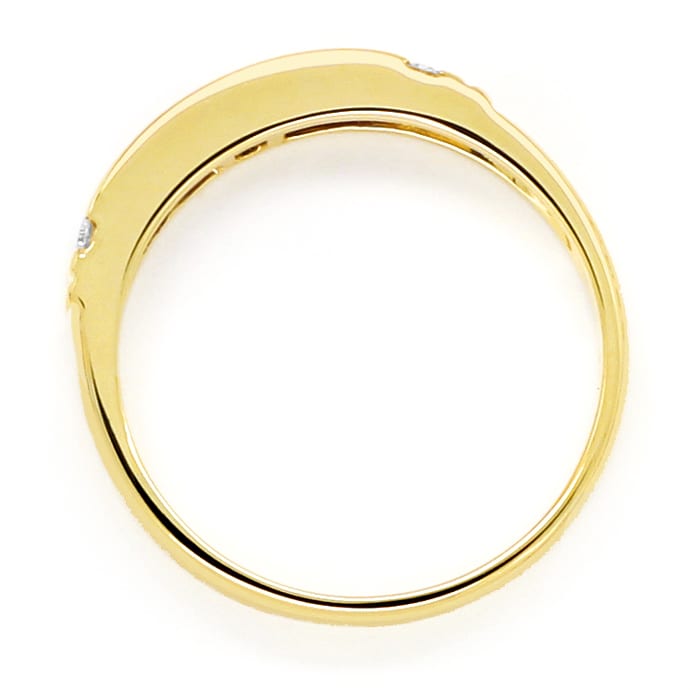 Foto 4 - TOP Rubine Diamanten Schmuckset Collier Ring Ohrstecker, S1736
